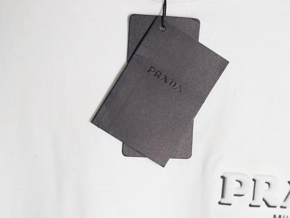 Prada Logo Laminated Short Sleeve