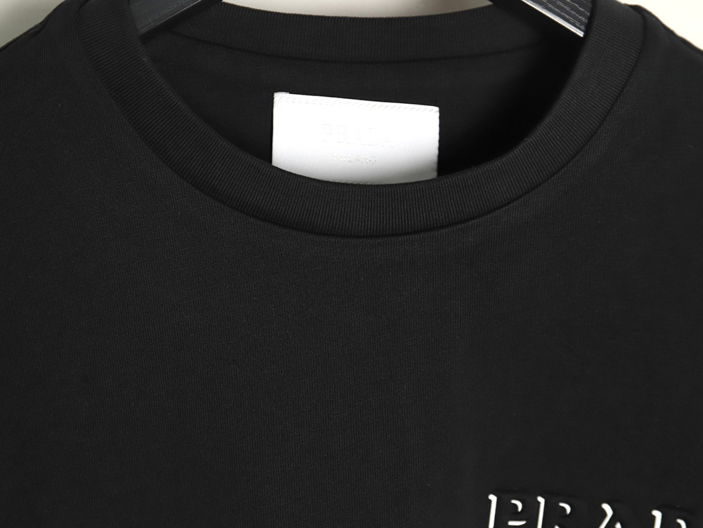 Prada Logo Laminated Short Sleeve TSK1