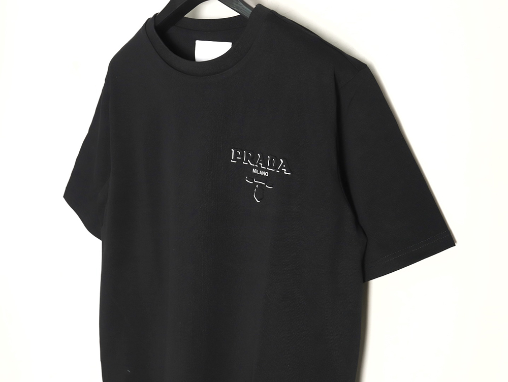 Prada Logo Laminated Short Sleeve TSK1