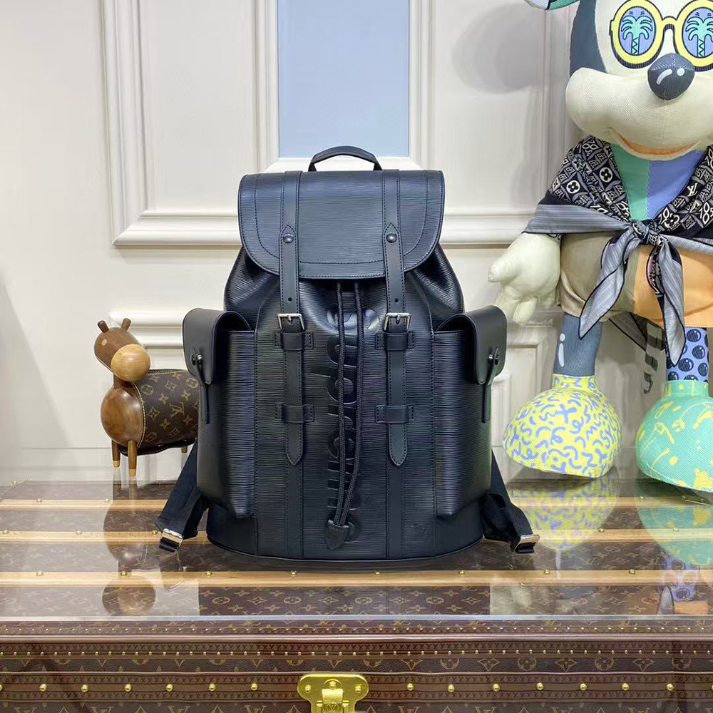 Louis Vuitton & Supreme Christopher Backpack Bags M41709 33*13*45cm
