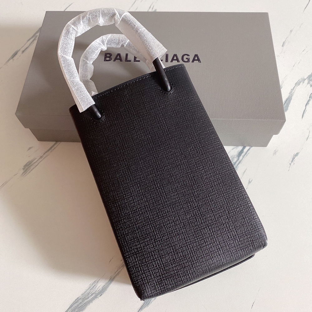 Balenciaga Logo Phone Tote Bags 593826 18*4.5*12cm