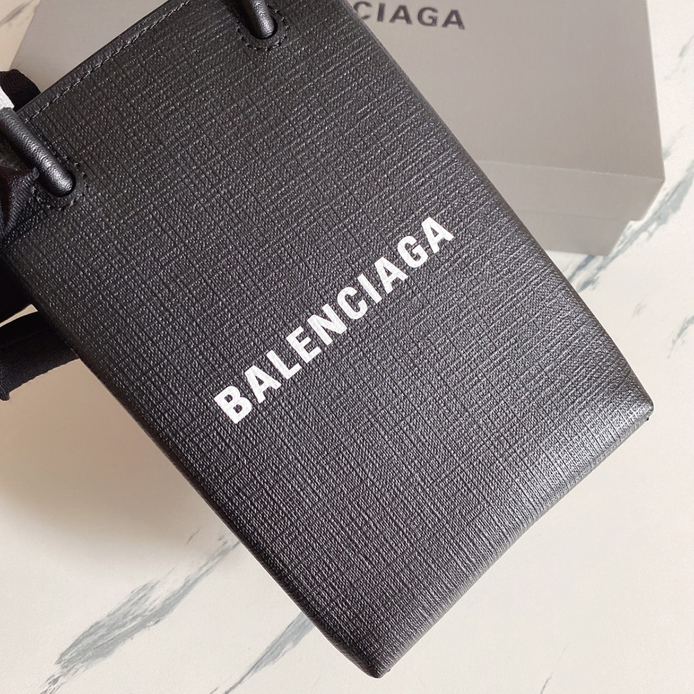 Balenciaga Logo Phone Tote Bags 593826 18*4.5*12cm