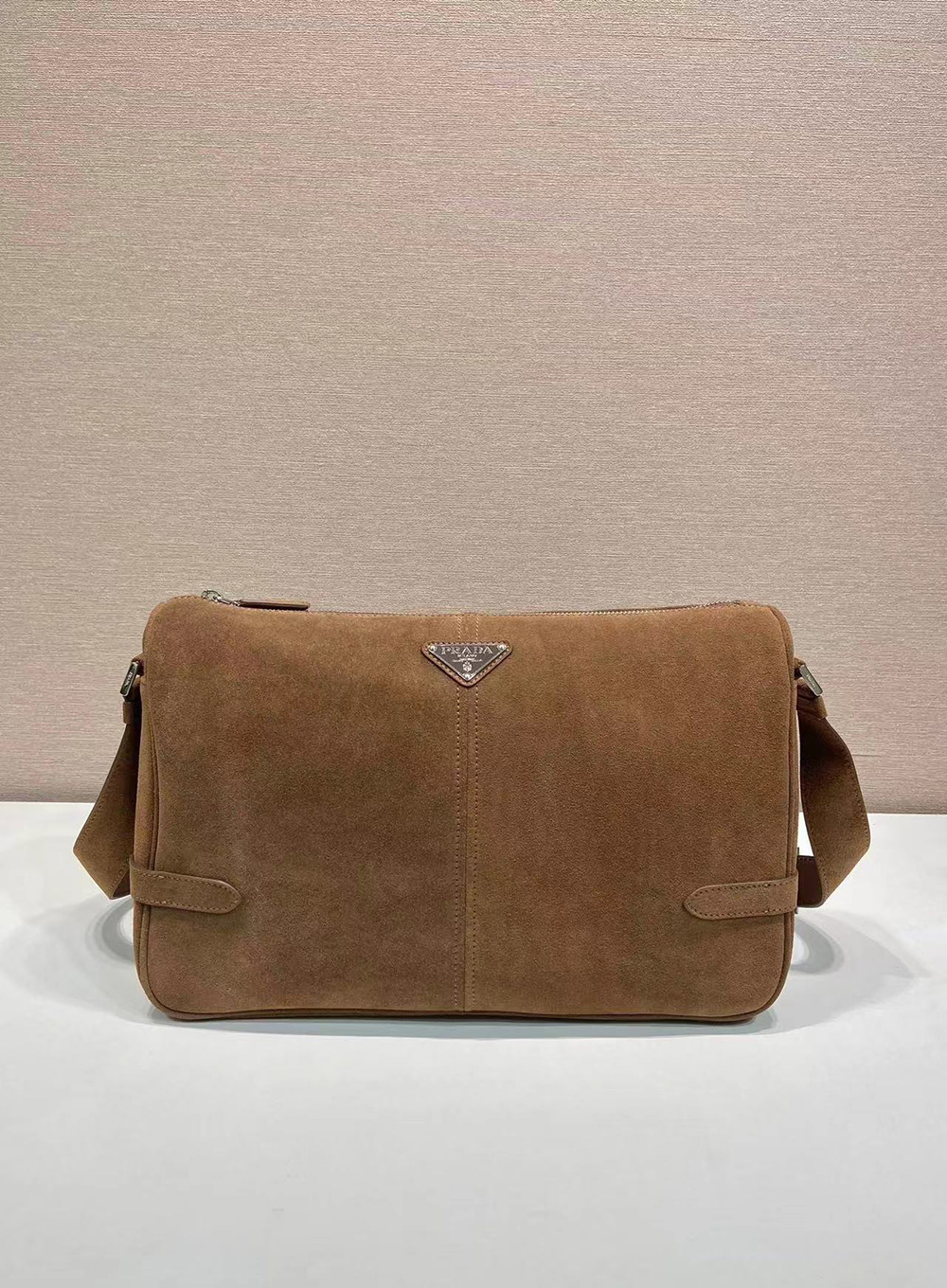 Prada Suede shoulder bags 2VH187 22*35*12cm