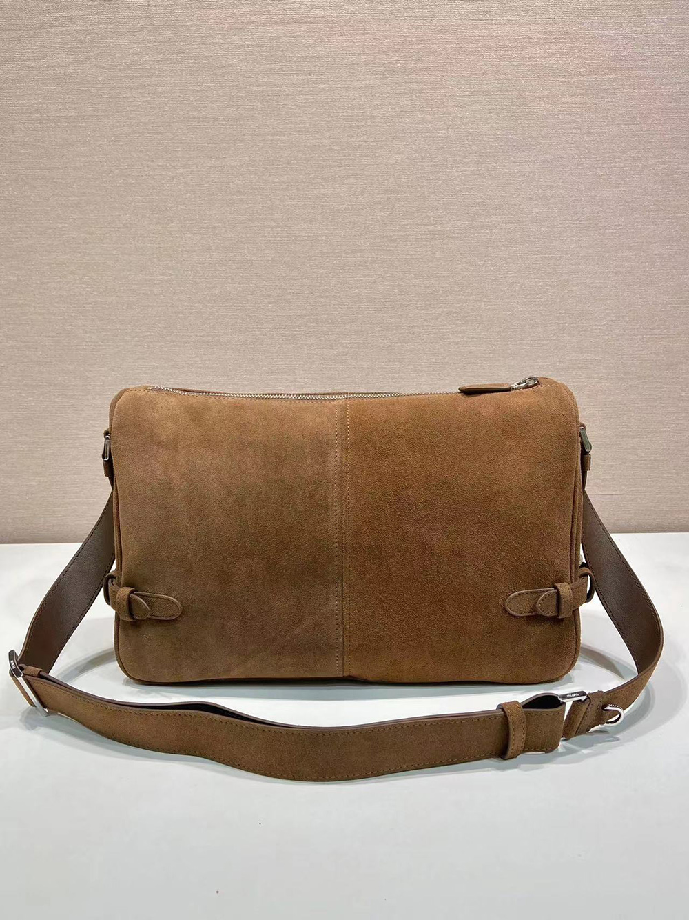 Prada Suede shoulder bags 2VH187 22*35*12cm