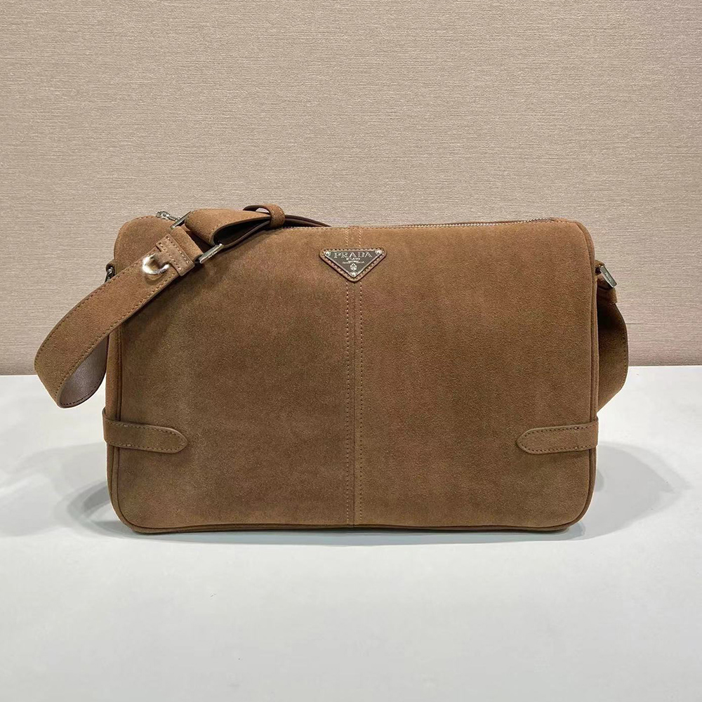 Prada Suede shoulder bags 2VH187 22*35*12cm