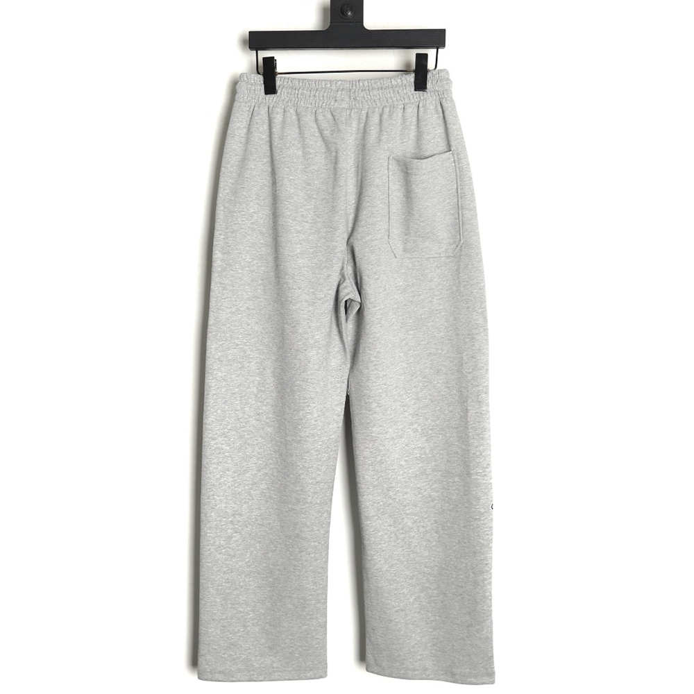 Chanel classic embroidered double C wide-leg trousers