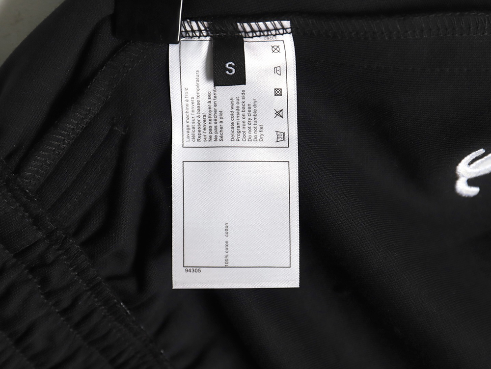 Chanel classic embroidered double C wide-leg trousers TSK1