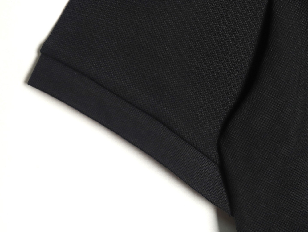 Dior embroidered lettering signature short sleeve polo shirt TSK1
