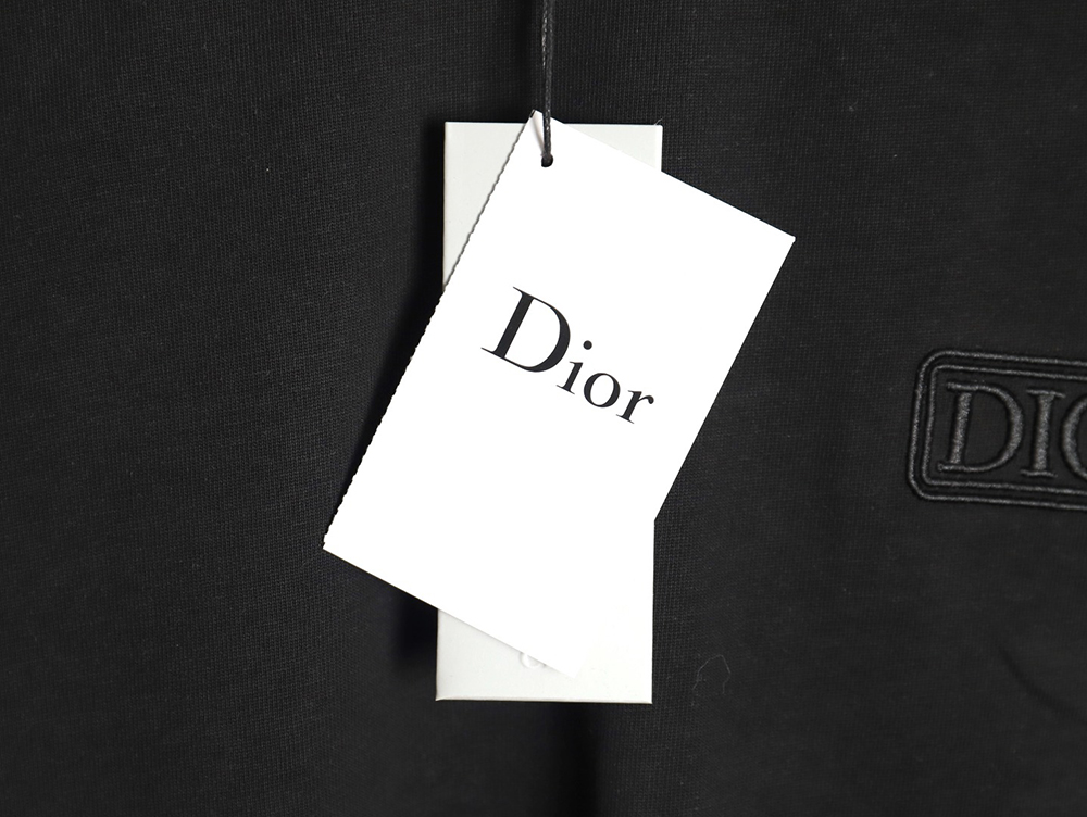 Dior chest embroidered lettering short sleeve T-shirt TSK1