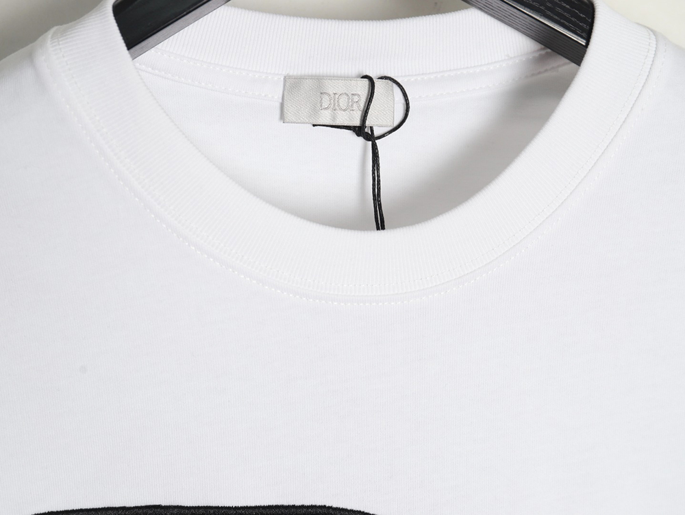 Dior presbyopia appliqué letter short sleeves