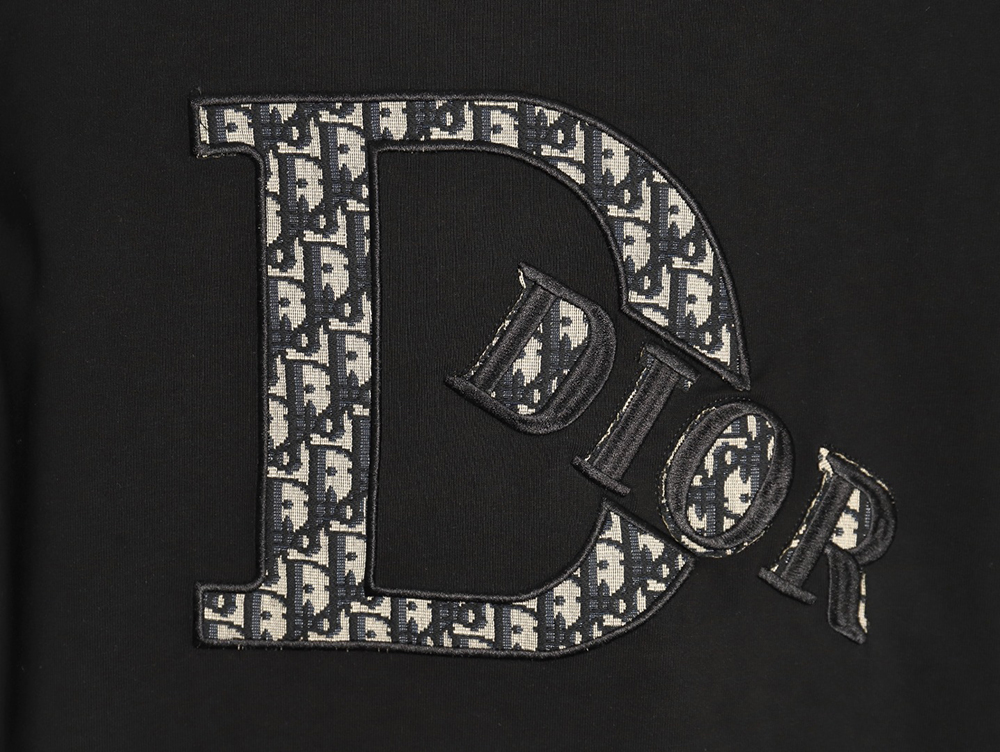 Dior presbyopia appliqué letter short sleeves TSK1