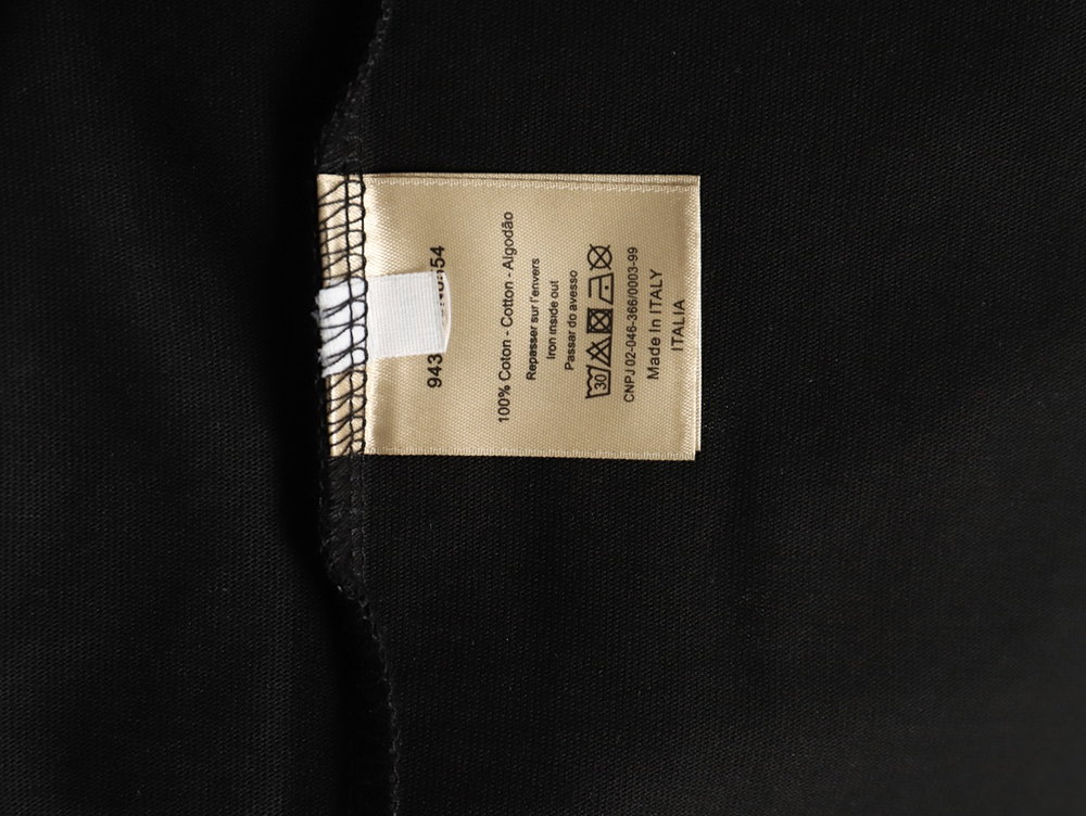 Dior presbyopia appliqué letter short sleeves TSK1