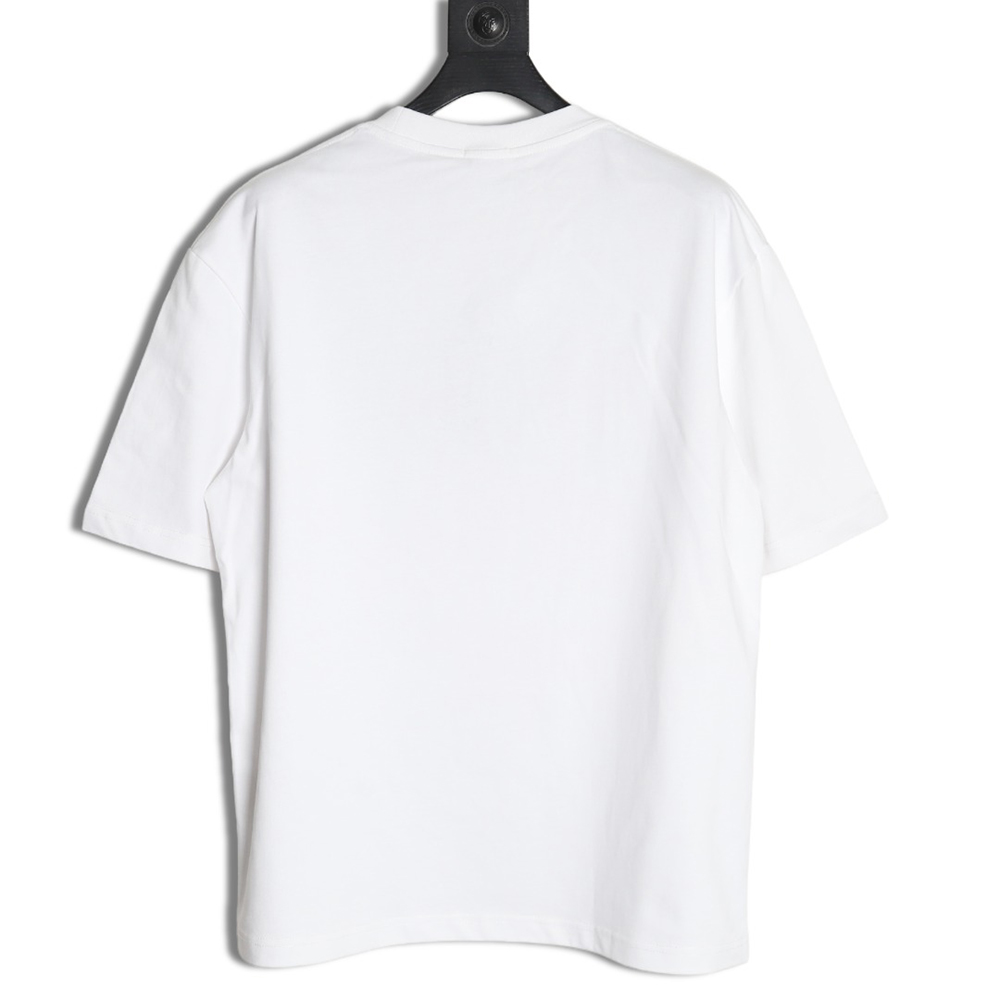 Dior presbyopia embroidered letter short sleeves
