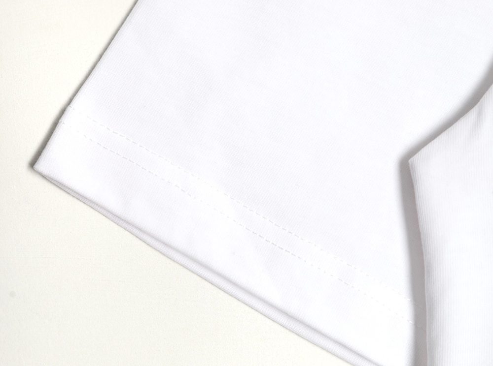 Dior presbyopia embroidered letter short sleeves