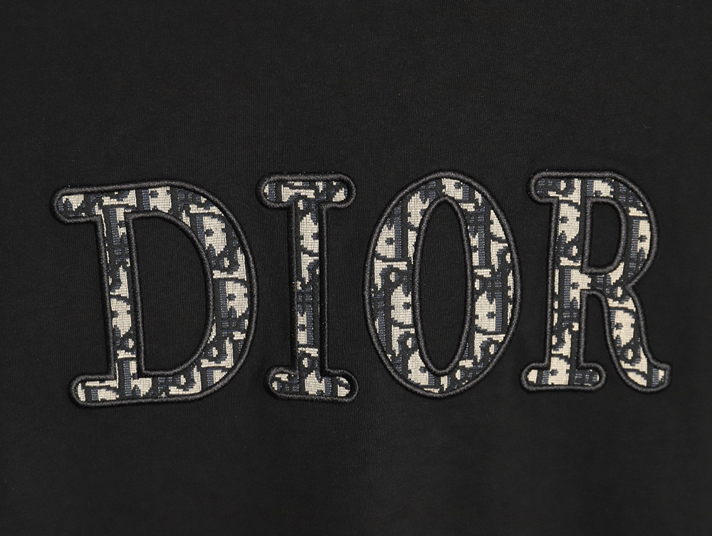 Dior presbyopia embroidered letter short sleeves TSK1