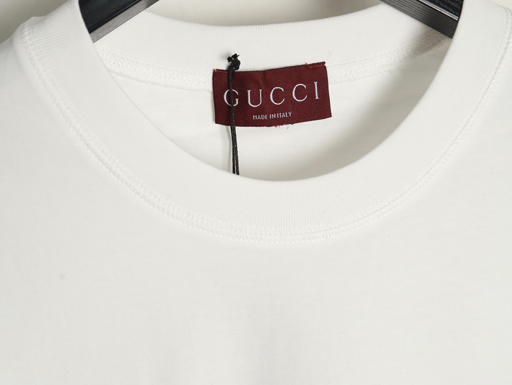 Gucci Square Letter Print Short Sleeve T-Shirt