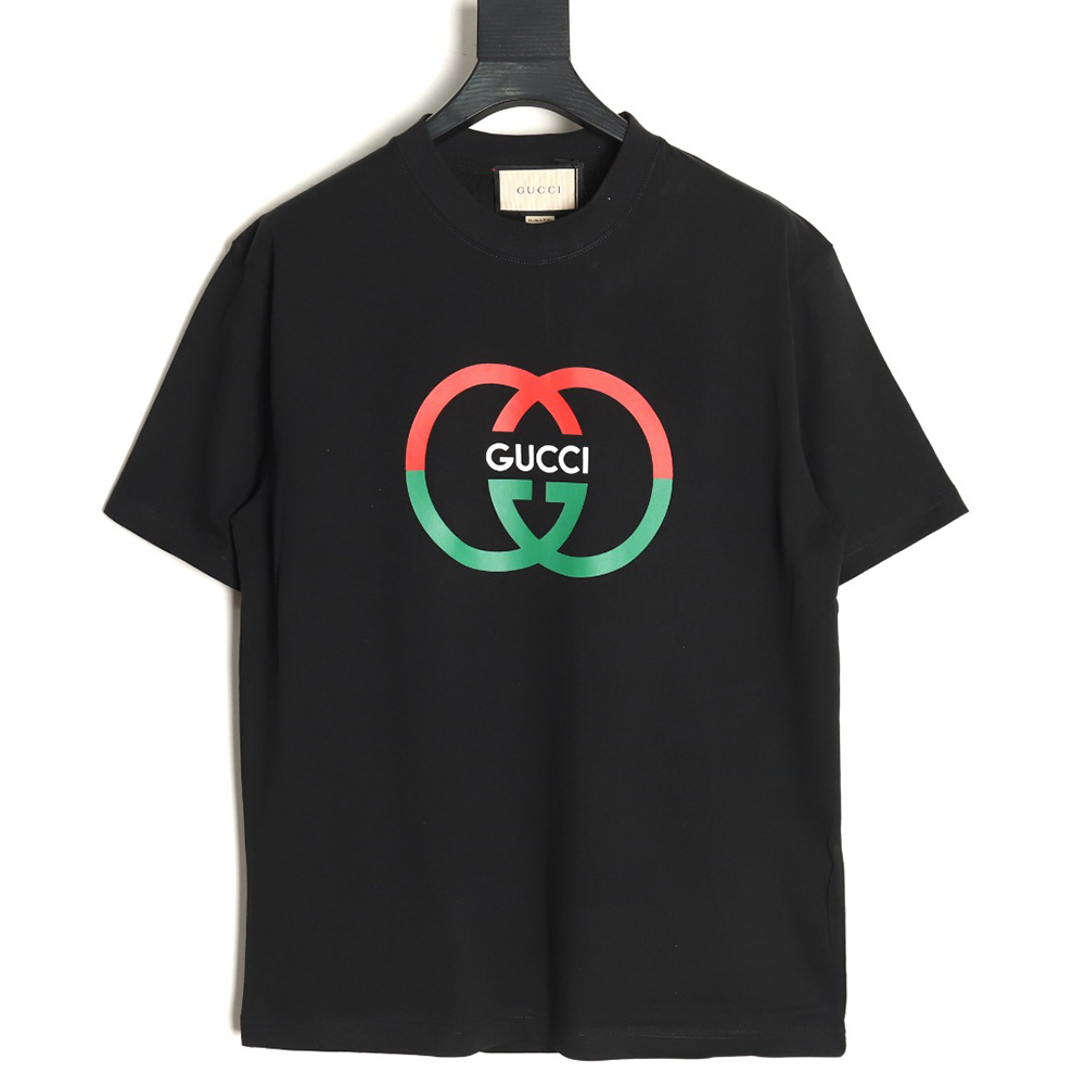 Gucci Double G print short-sleeved T-shirt TSK1