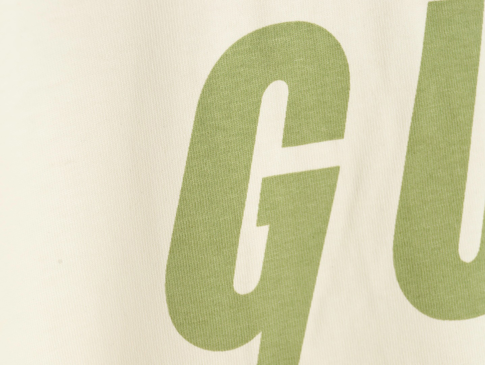 Gucci Avocado Lightning Print Short Sleeve T-shirt