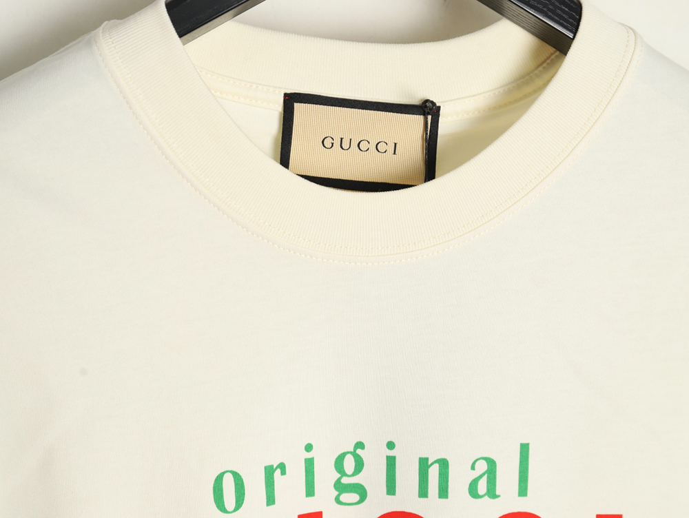 Gucci original printed short-sleeved T-shirt