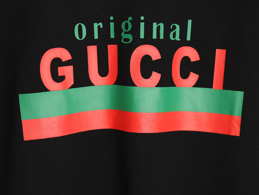 Gucci original printed short-sleeved T-shirt TSK1