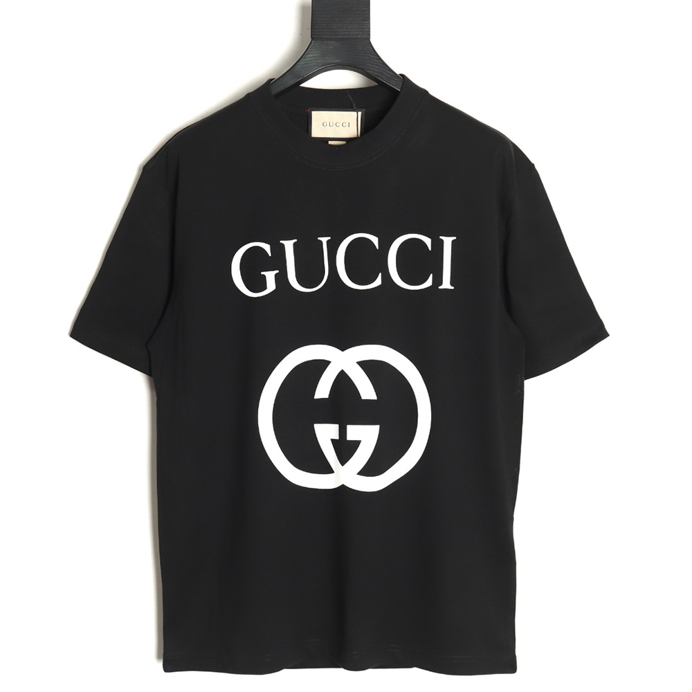 Gucci Double G print short-sleeved T-shirt TSK1