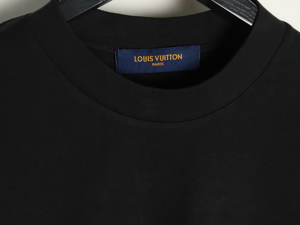Louis Vuitton Cursive Chain Embroidered T-shirt TSK1