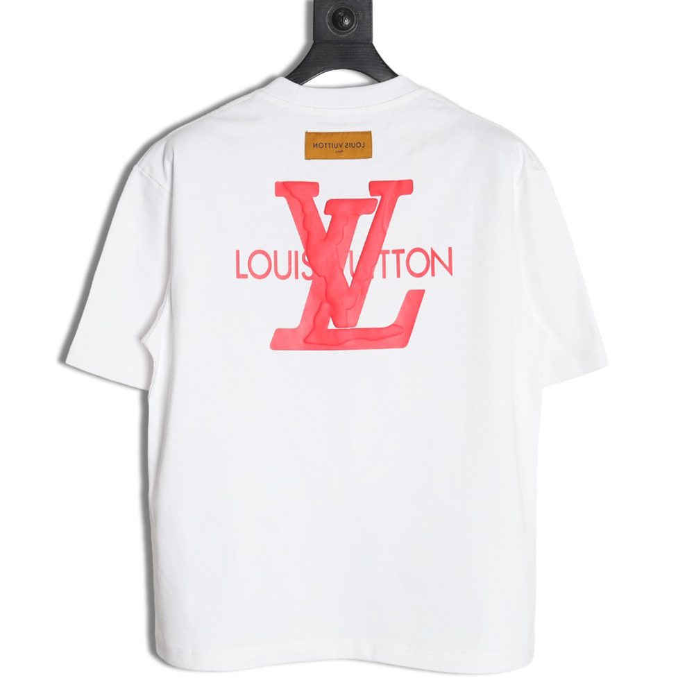 Louis Vuitton letter print logo short sleeves