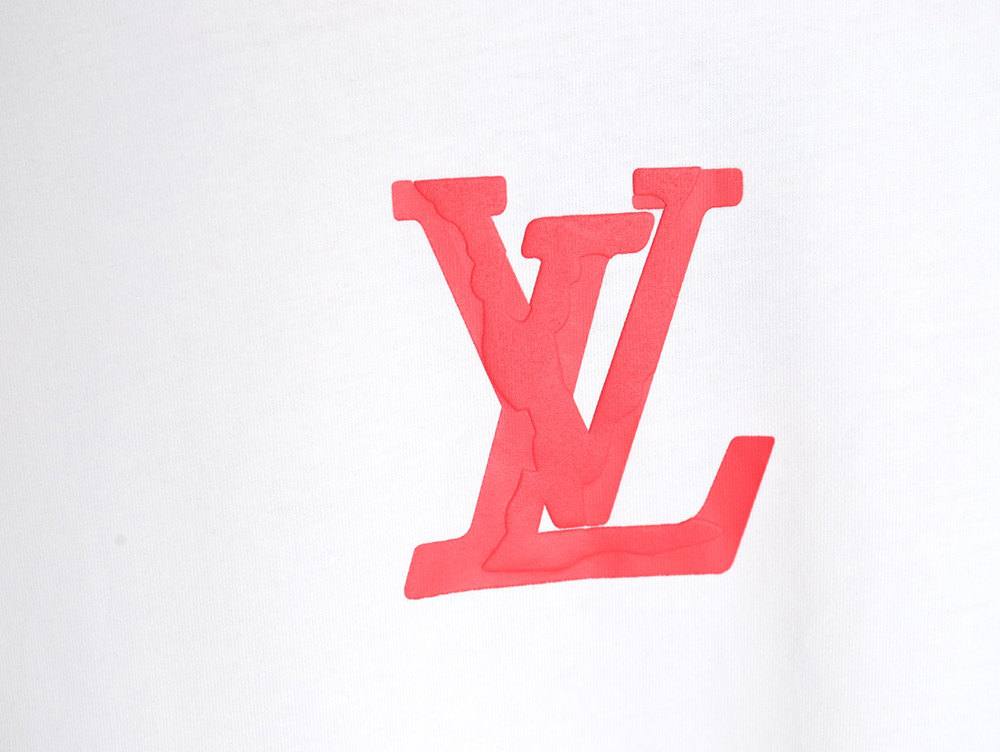 Louis Vuitton letter print logo short sleeves