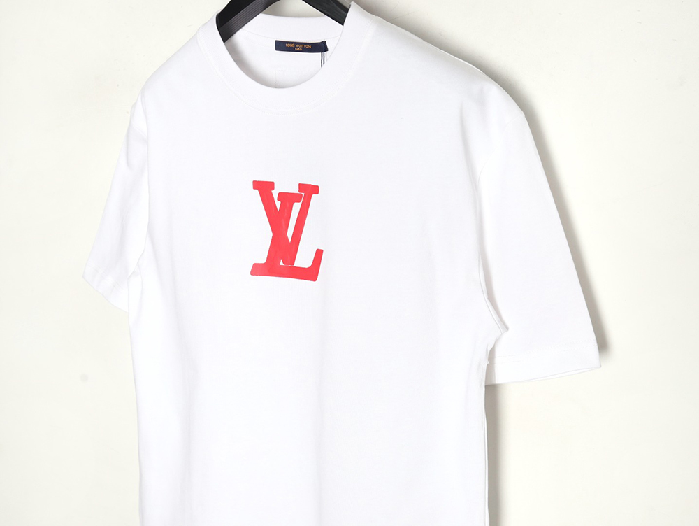 Louis Vuitton letter print logo short sleeves