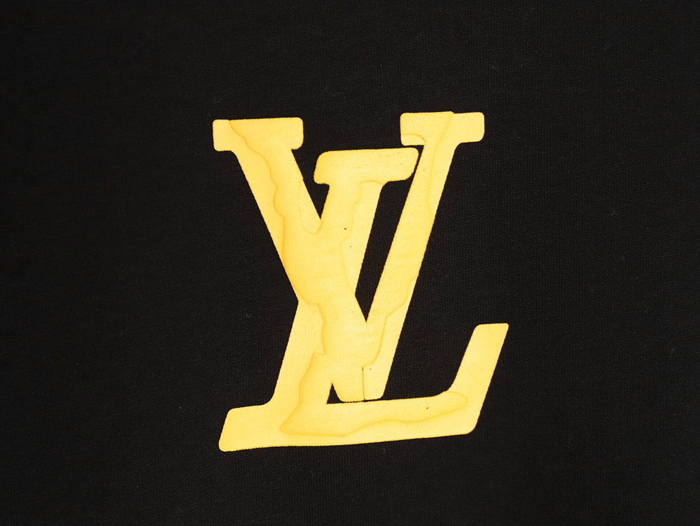 Louis Vuitton letter print logo short sleeves TSK1