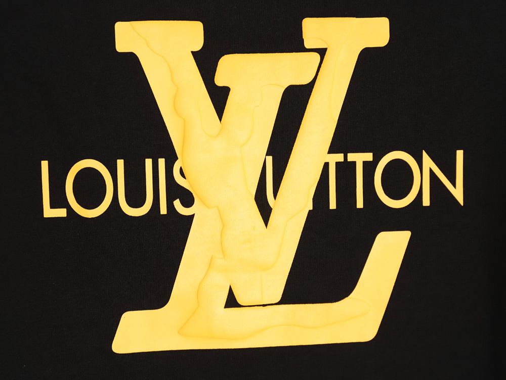 Louis Vuitton letter print logo short sleeves TSK1