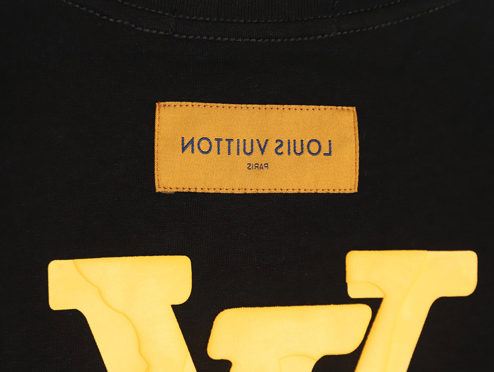 Louis Vuitton letter print logo short sleeves TSK1