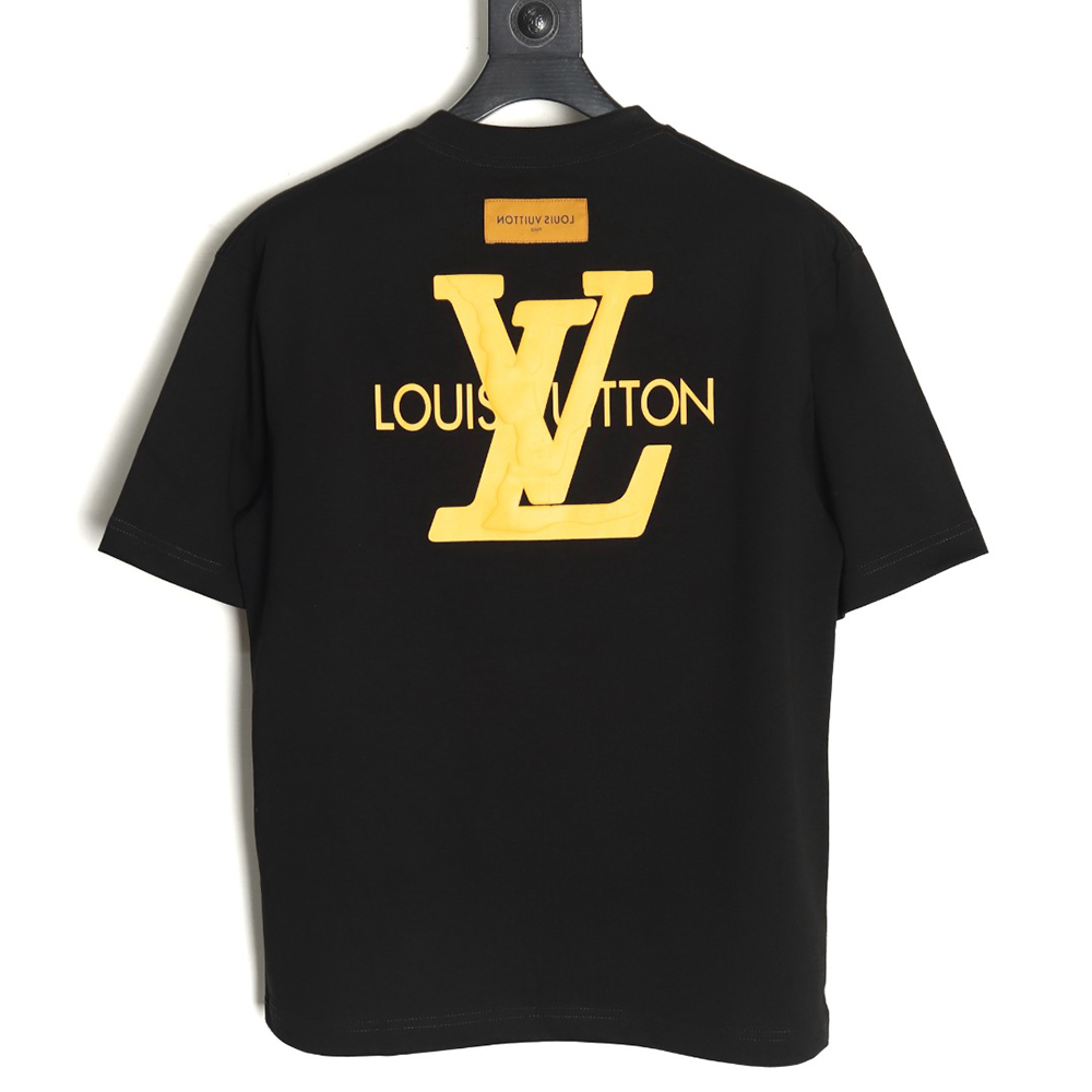 Louis Vuitton letter print logo short sleeves TSK1