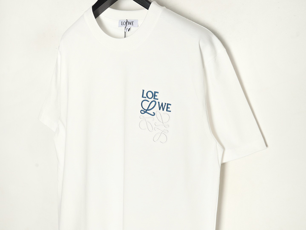 Loewe misplaced logo embroidery T-shirt