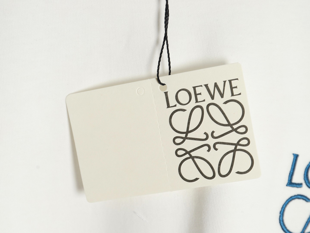 Loewe misplaced logo embroidery T-shirt