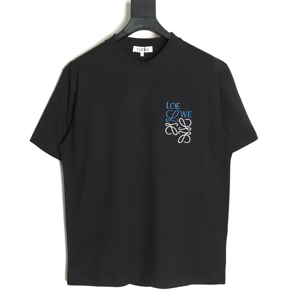 Loewe misplaced logo embroidery T-shirt TSK1