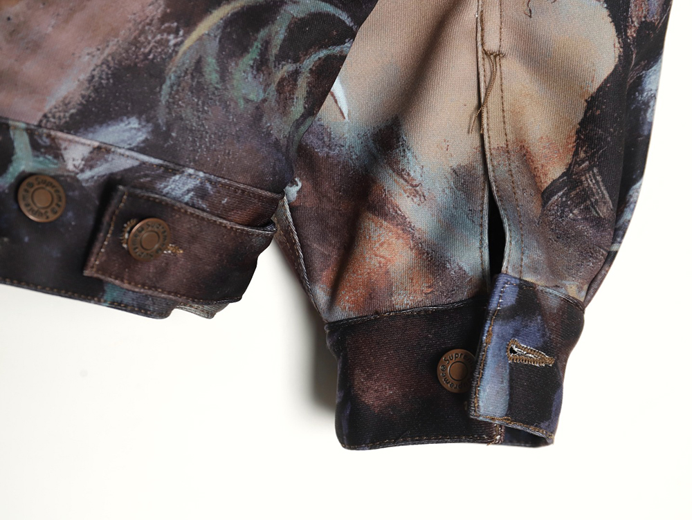 Supreme & Frank Frazetta denim thick jacket