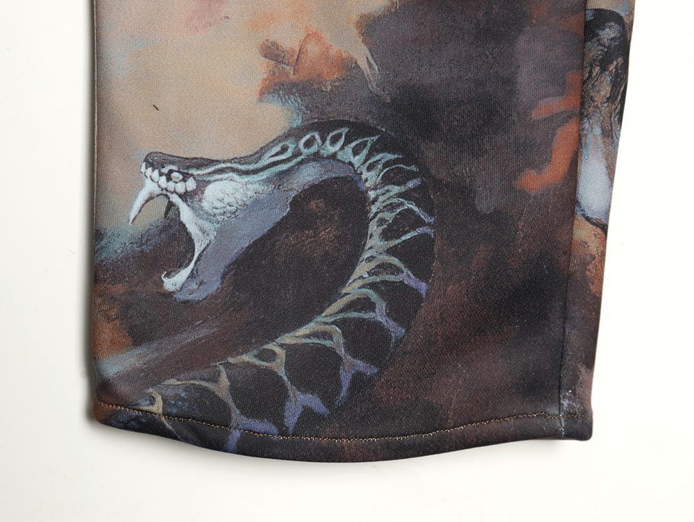 Supreme & Frank Frazetta Denim Printed Track Pants
