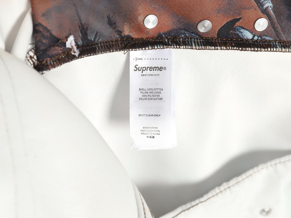 Supreme & Frank Frazetta Denim Printed Track Pants