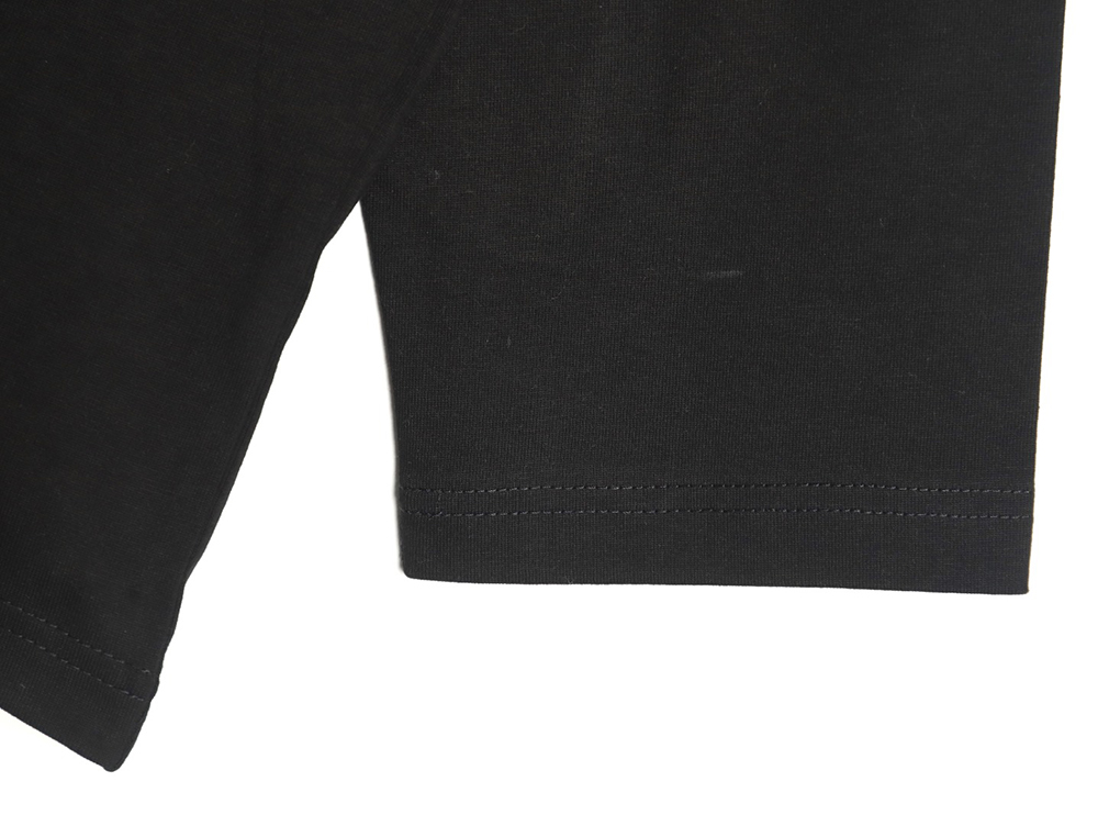 We11 Done Logo Embroidered Simple Long Sleeve T-Shirt TSK2