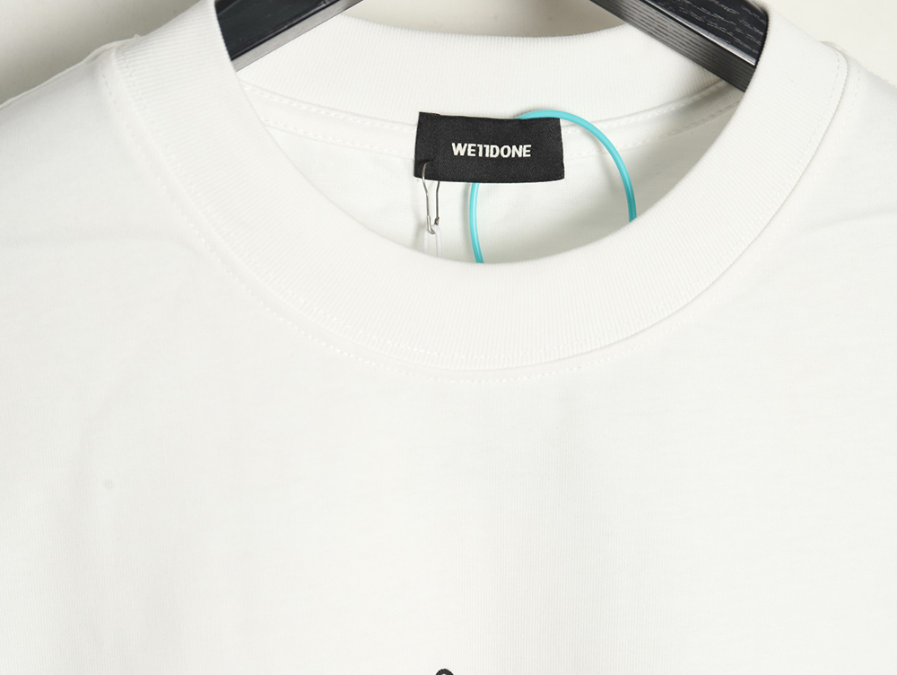 We11 Done Creative Bear Print Short Sleeve T-shirt