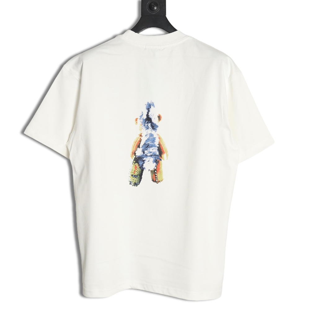 We11 Done Creative Bear Print Short Sleeve T-shirt