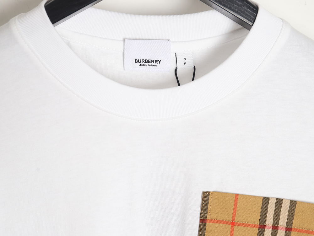 Burberry Classic Check Pocket Short Sleeve T-Shirt