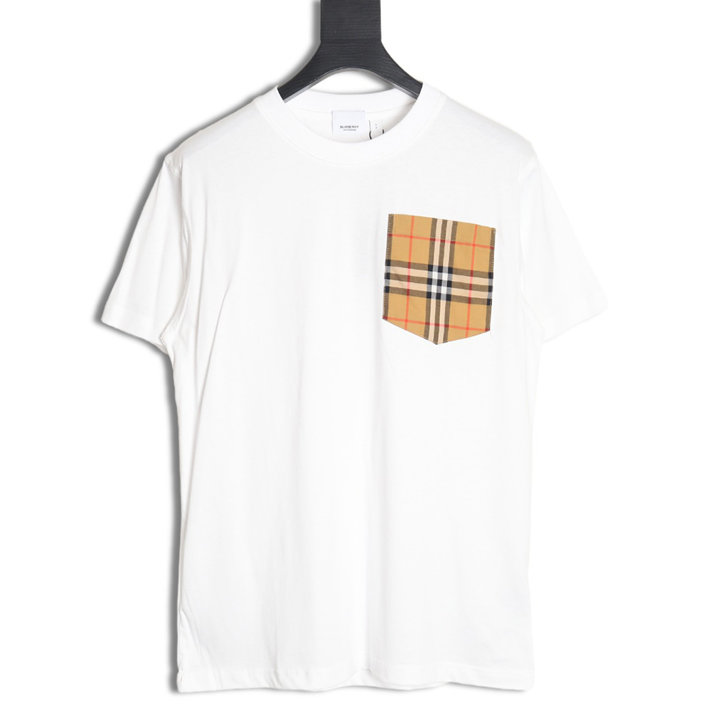 Burberry Classic Check Pocket Short Sleeve T-Shirt