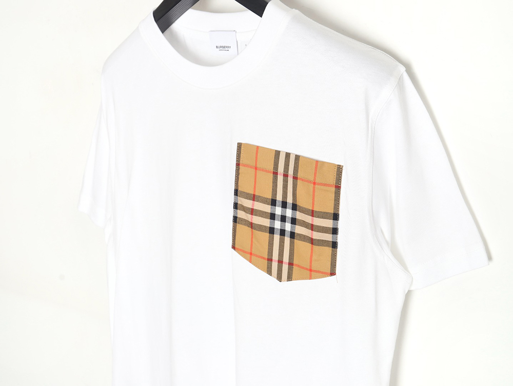 Burberry Classic Check Pocket Short Sleeve T-Shirt