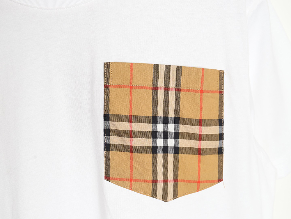 Burberry Classic Check Pocket Short Sleeve T-Shirt
