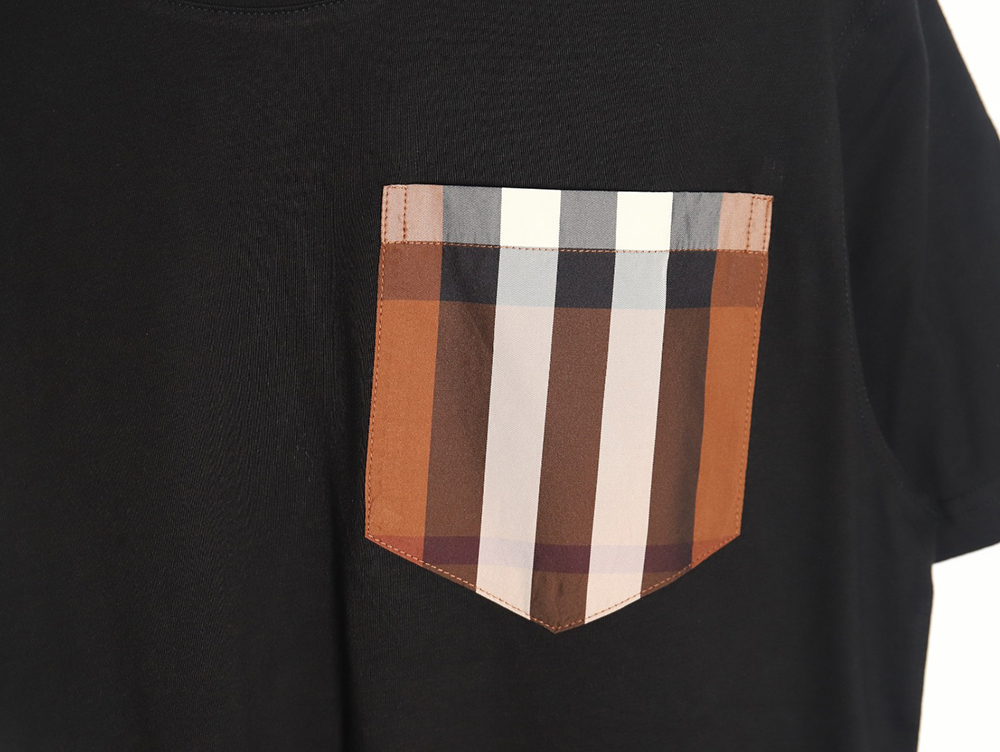 Burberry Classic Check Pocket Short Sleeve T-Shirt TSK1