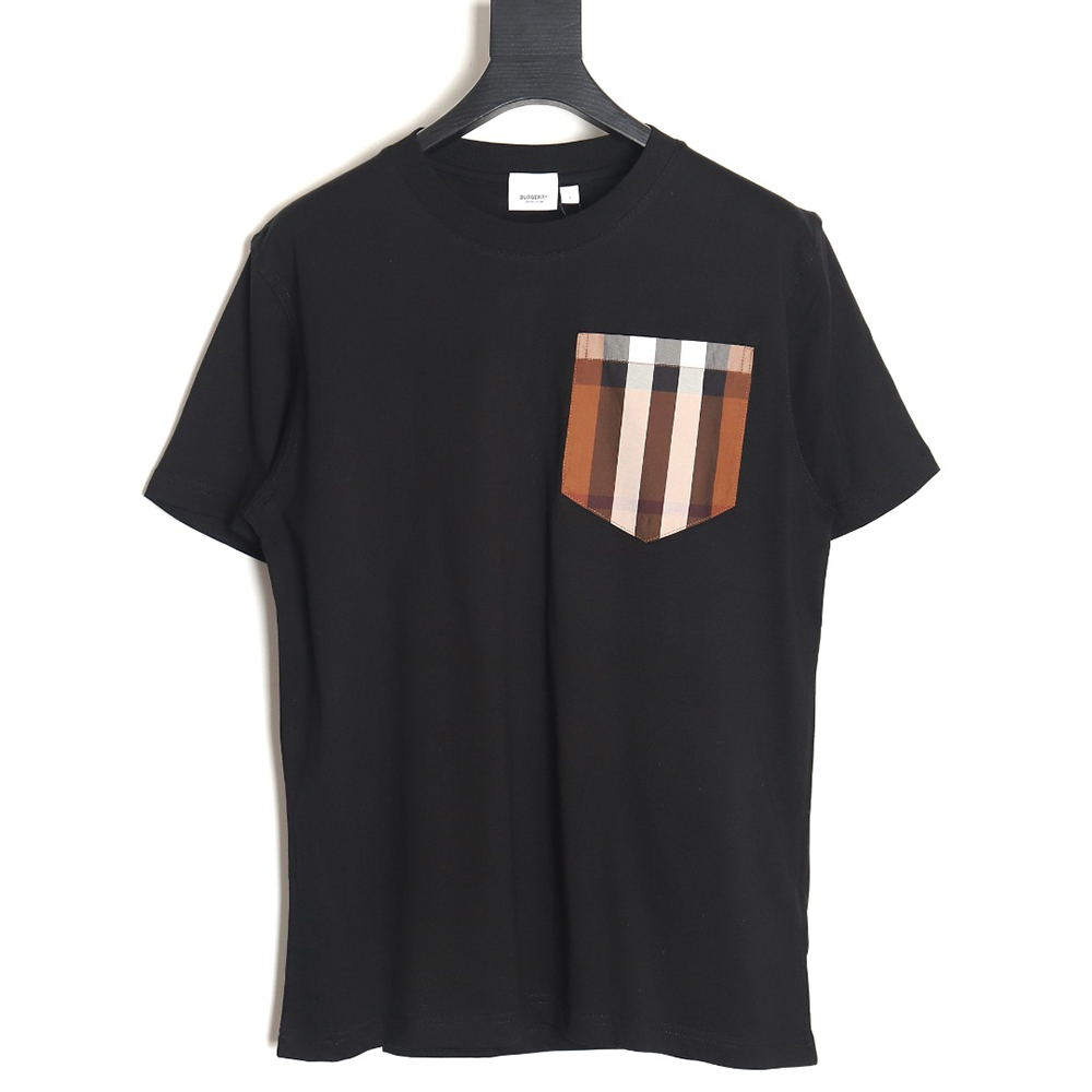 Burberry Classic Check Pocket Short Sleeve T-Shirt TSK1