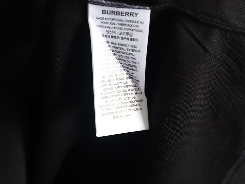 Burberry Classic Check Pocket Short Sleeve T-Shirt TSK1