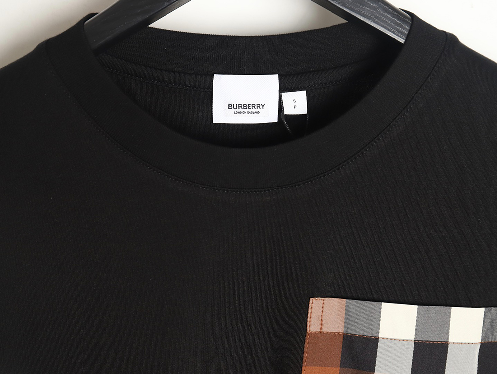 Burberry Classic Check Pocket Short Sleeve T-Shirt TSK1